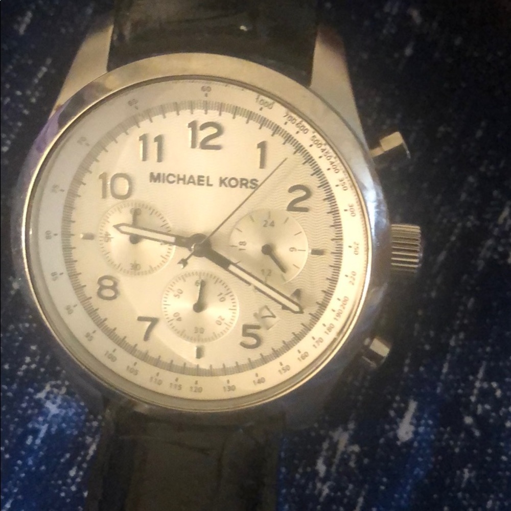 Black Michael Kors watch